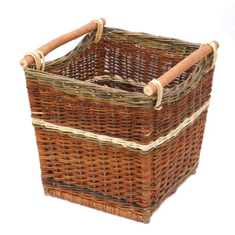 Wicker fireplace basket, Donica 53