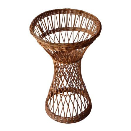 Wicker display basket, Klepsydra 52