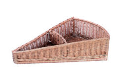 Wicker basket for storage organizing, Trapez 59x75