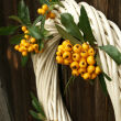 Wicker wreath, white 40 - 2