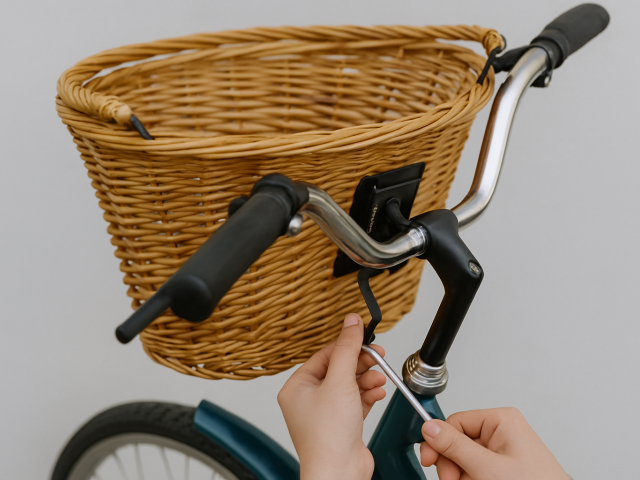 MONTAŻ KOSZYKA PRZEDNIEGO DO ROWERU - INSTRUKCJA DLA KAŻDEGO