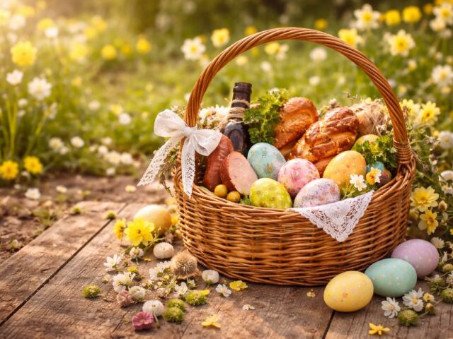 Koszyczek wielkanocny z wikliny – jak wybrać idealny model na święta?