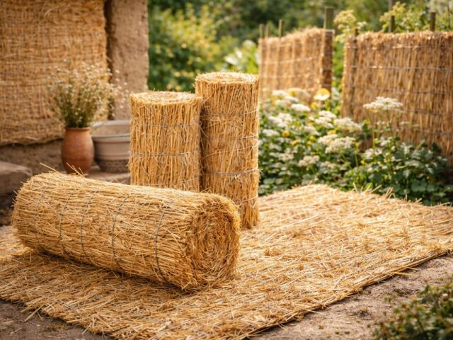 Mata słomiana – powrót do natury w Twoim domu i ogrodzie